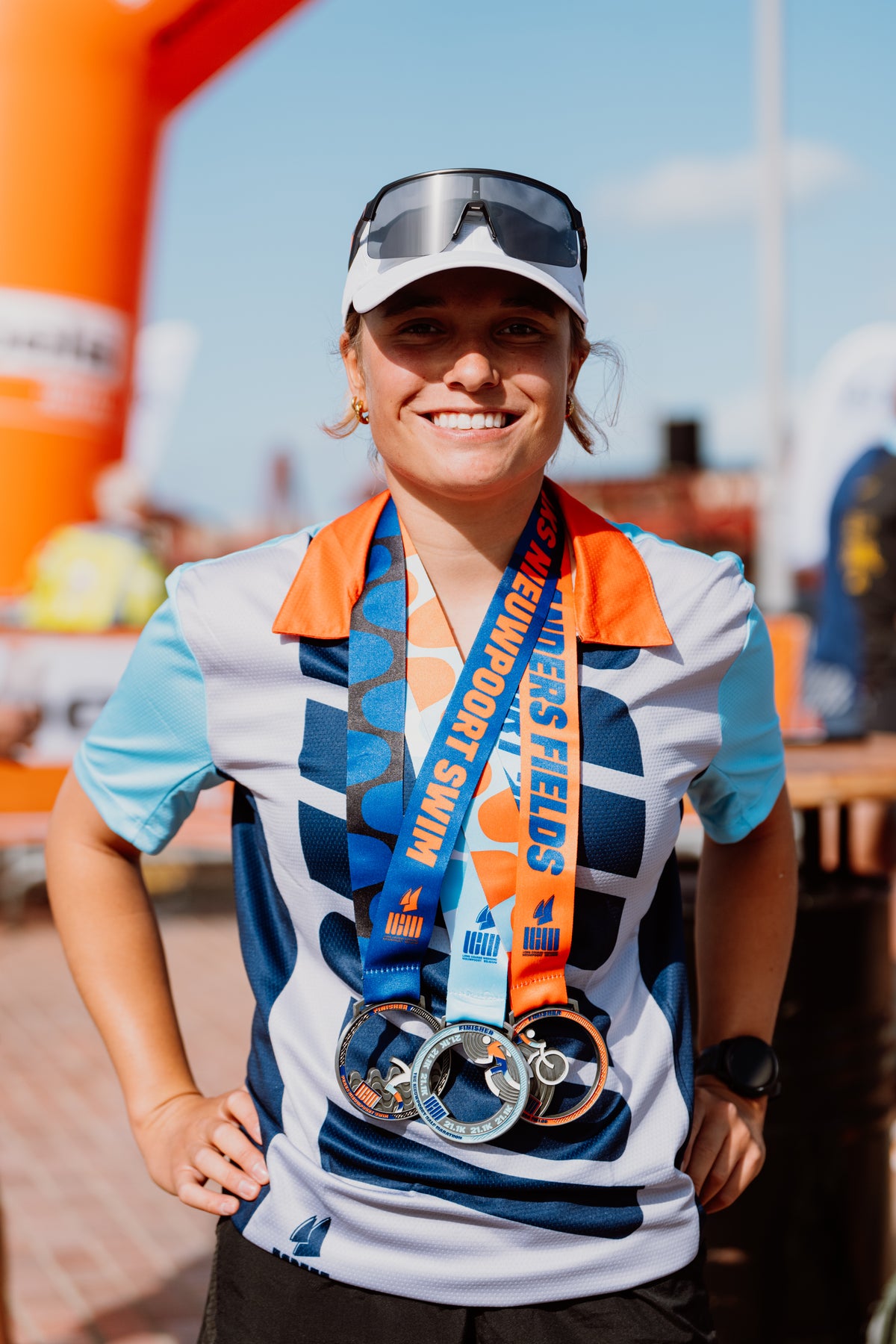 Polo Half grijs blauw - Belgium 2026