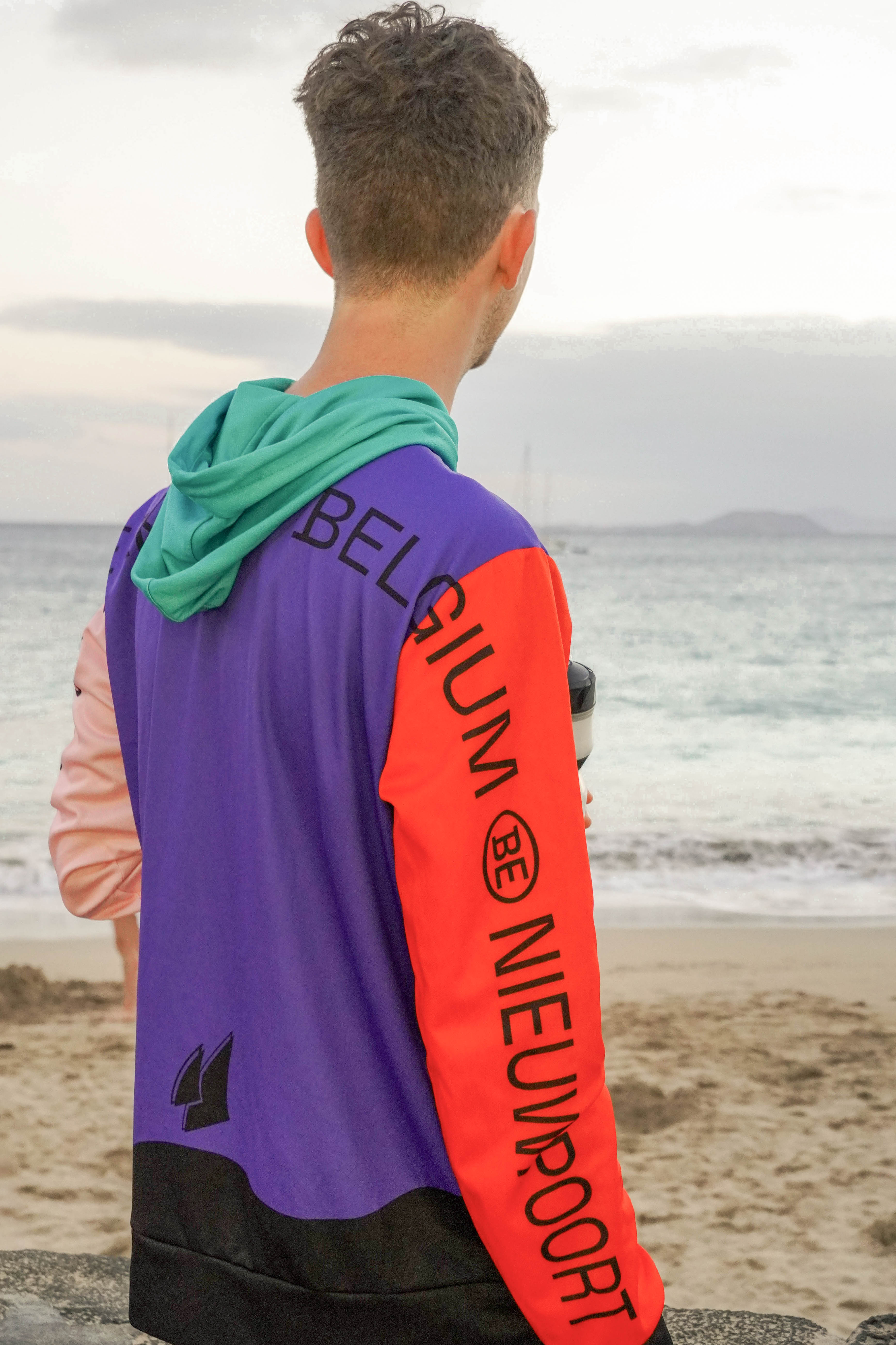 Tech Hoodie Paars/rood – LCW BE 2025